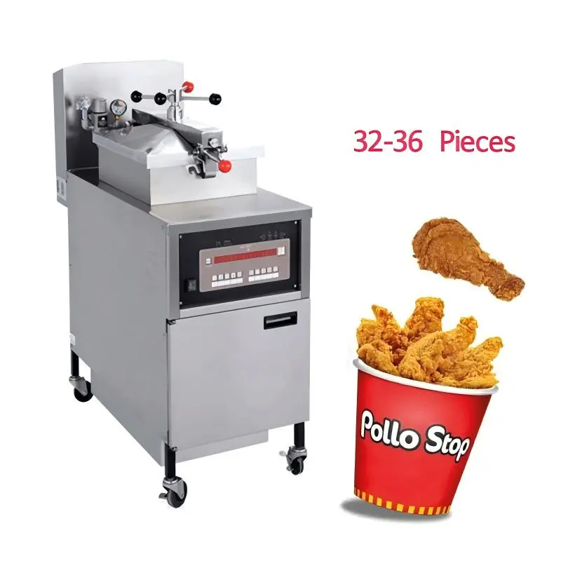 Plynová tlaková fritéza na kuracie mäso